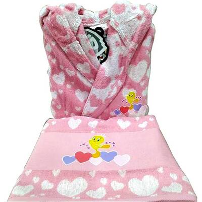 TWEETY HEART PEMBE FREE SET (9-10)